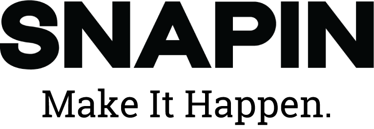 SNAPIN musta logo